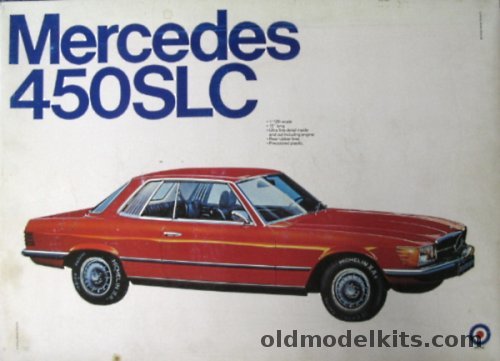 Entex 1/12 Mercedes-Benz 450 SLC (450SLC), 9020 plastic model kit